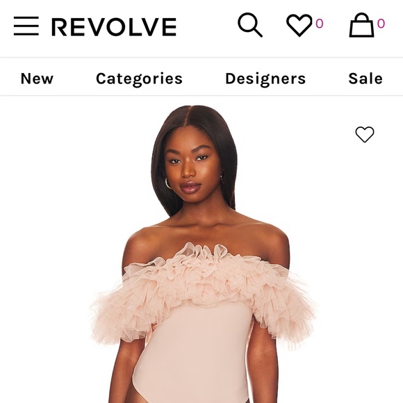 NWT Free People Big Love Bodysuit in Dusty Pink Size XS. - Picture 11 of 11